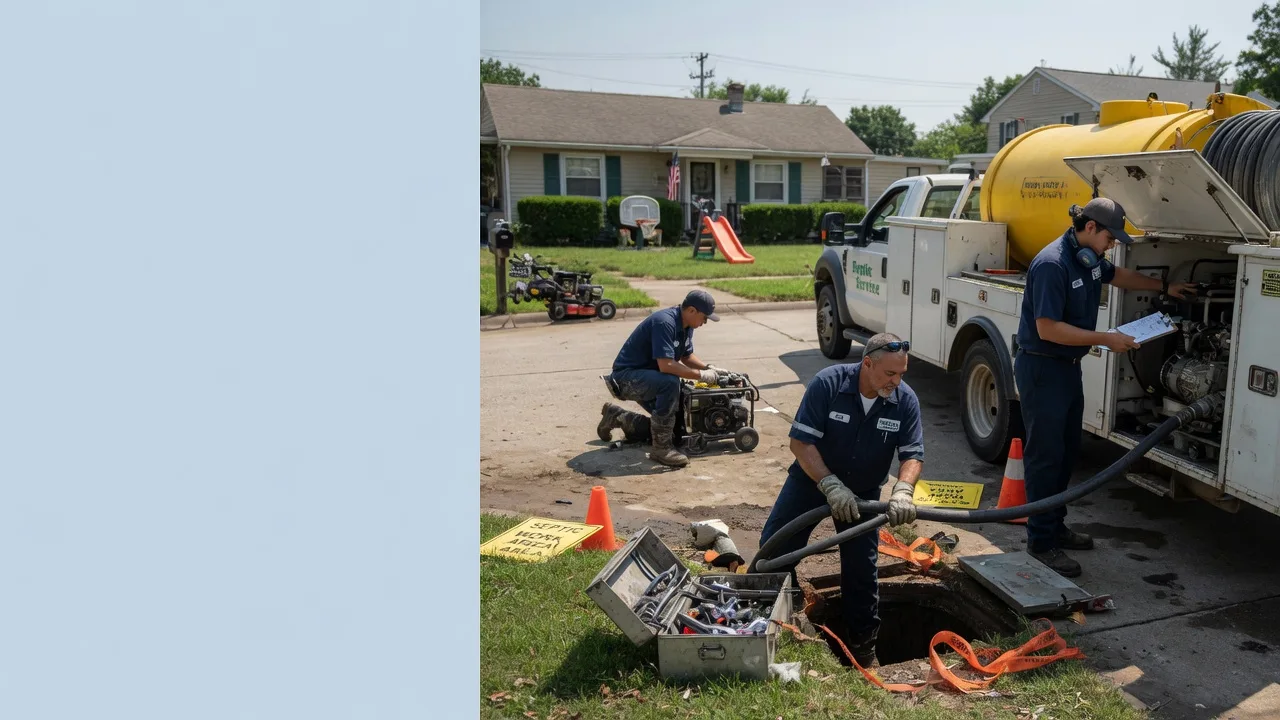 Septic Tank Pumping in Slippery Rock, PA near me